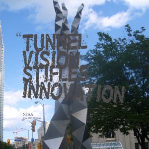 Quotes Picture: tunnel vision stifles innovation