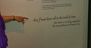 John Smith's quotemade an important point ... 