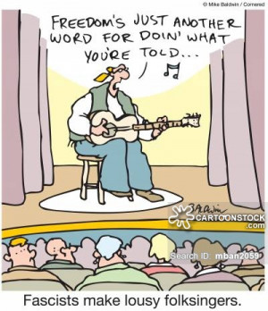 music freedom facist folk singer fascists singer mban2059l Lyrics To ...