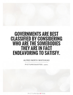 Governments are best classified by considering who are the somebodies ...