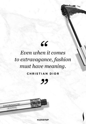 Luxe inspiration from #Dior. How do you #LuxeItUp? #Sephora