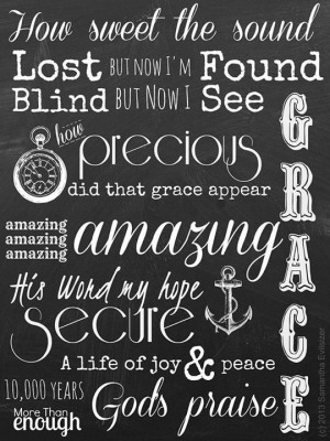 Amazing Grace #lyrics #quotes #AmazingGrace