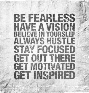 Focus on you goals