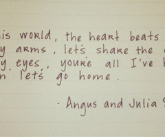 angus and julia stone lyrics - Buscar con Google