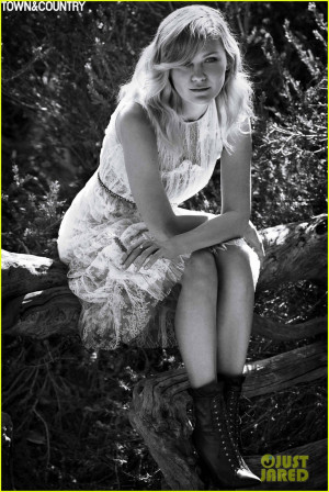 Kirsten Dunst Town and Country September 2015