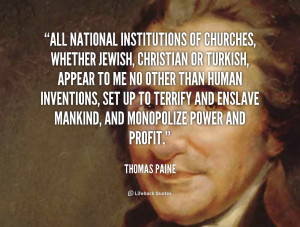 Thomas Paine Quotes Org/quote/thomas-paine/all