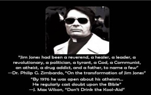 Jim Jones the Atheist preacher of Jones Town