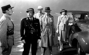 ... Rains, Paul Henreid, Humphrey Bogart, Ingrid Bergman in 'Casablanca