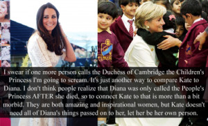 AFTER she died, so to connect Kate to that is more than a bit morbid ...