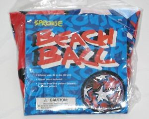 STEPHEN SPROUSE BEACH BALL 2002 TARGET COLLECTION STAR PATTERN NEW IN