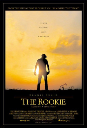 The Rookie (2002 film) poster