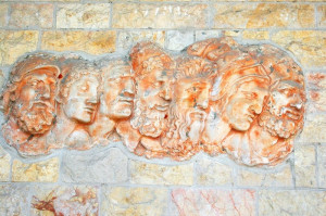 Ancient Greek Heroes Statue