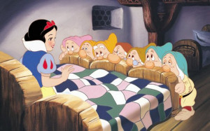 Snow White and the Seven Dwarfs - The Dwarfs discover Snow White in ...