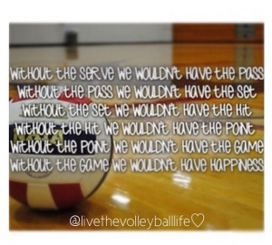 Volleyball quote!!