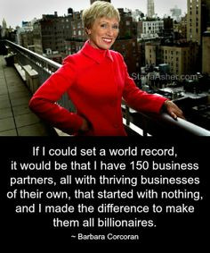 StarlaAsher.com Barbara Corcoran Quotes #leadership