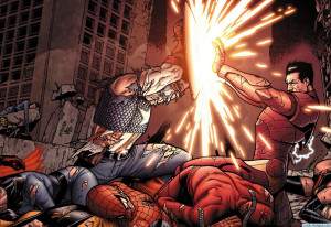 Captain America vs Iron Man Civil War