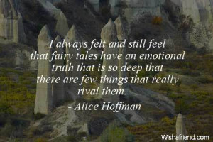 fairy-I always felt and still feel that fairy tales have an emotional ...