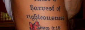 Bible quote tattoos