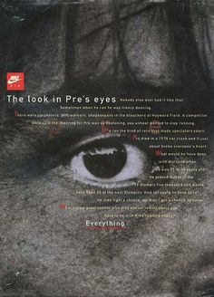 Steve Prefontaine - Nike advert 