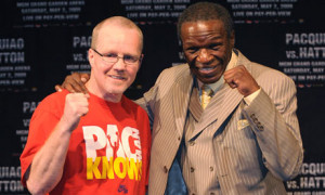 Floyd Mayweather Sr., who must be having mixed feelings about his ...