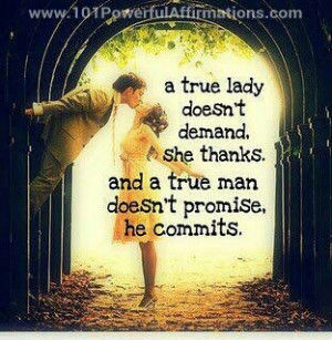 true lady & a true man