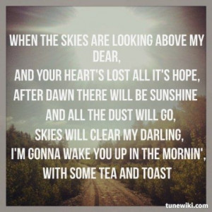 Lucy Spraggan - Tea and Toast #BigHits2012 #tunewiki #lyricart