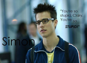 Funny Simon Quotes Mortal Instruments