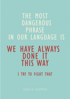 Grace Hopper Sentence 