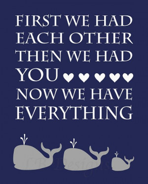 ... Nursery Quote Print - 8x10 - ordered for Baby Boy Moody's nursery