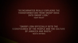 Snoop Reincarnated Trailer Cards (ASAP Rocky & Busta Rhymes Quotes)