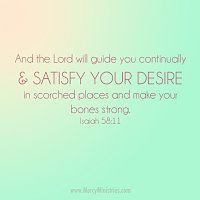 Satisfy! #quotes | Mercy Ministries