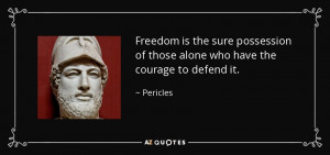 Pericles Quotes