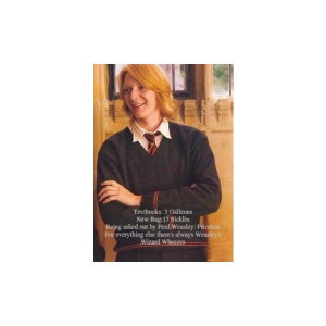 Fred Weasley Quote found on Polyvore