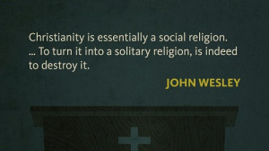 ... social religion to turn it into a solitary religion is indeed to