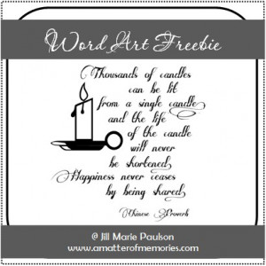 WORD ART: Happiness Quote Word Art Freebie