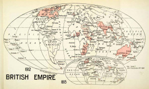 British Empire Map 1815