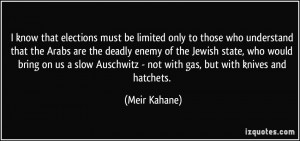 More Meir Kahane Quotes