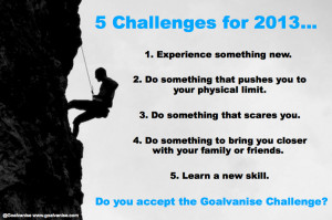 Challenges for your Mind, Body & Soul in 2013