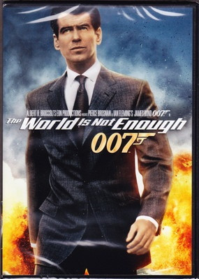 The World Is not Enough DVD James Bond Pierce Brosnan Ian Fleming