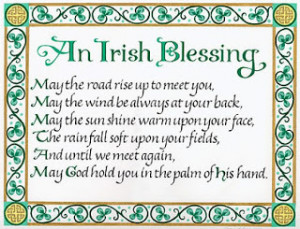 Sharing Irish Blessings (from the NET)