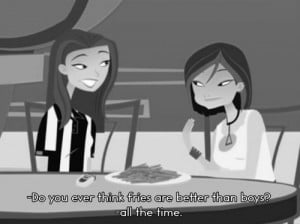 quote Black and White mall true TV show girly fries my life 90s kid ...