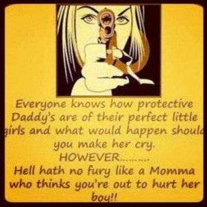 Don't mess with my son