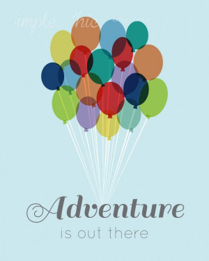 Adventure is out there- Printable Wall Art- Nursery