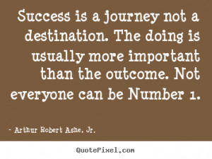 Create graphic picture quotes about success - Success is a journey not ...
