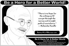 BetterWorld Issue - Nonviolence