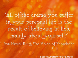 ... Of Believing In Lies Mainly About Yourself The Voice of Knowledge