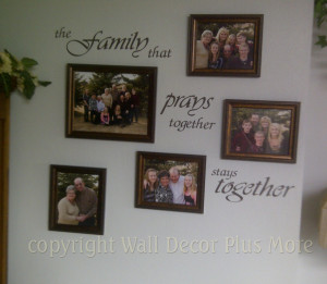 Family Wall Sticker Quote ~ custom-designed decal