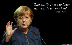 Angela Merkel Positive, Learning Quotes Images, Pictures, Photos, HD ...