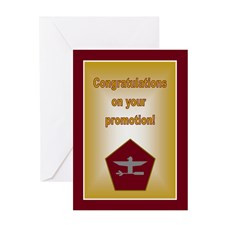 Marine Corps Colonel Promotio Greeting Card for