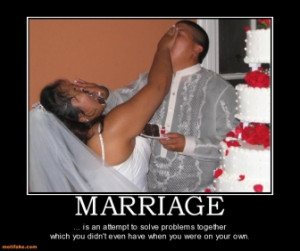 Marriage Bride Groom Happy Forever Demotivational Posters